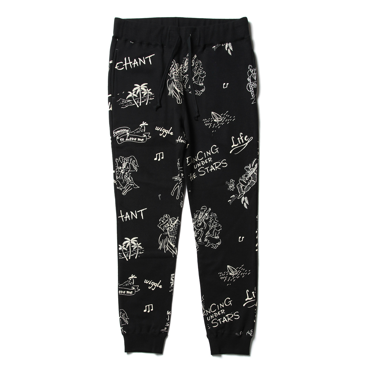 Porter Classic / ポータークラシック | FLOCKY SWEAT PANTS - Black | 通販 - 正規取扱店 |  COLLECT STORE / コレクトストア