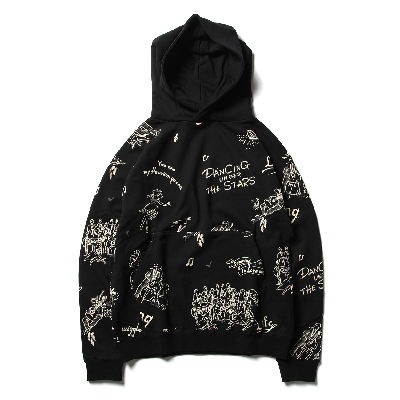 Porter Classic / ポータークラシック | FLOCKY SWEAT PARKA - Black | 通販 - 正規取扱店 |  COLLECT STORE / コレクトストア