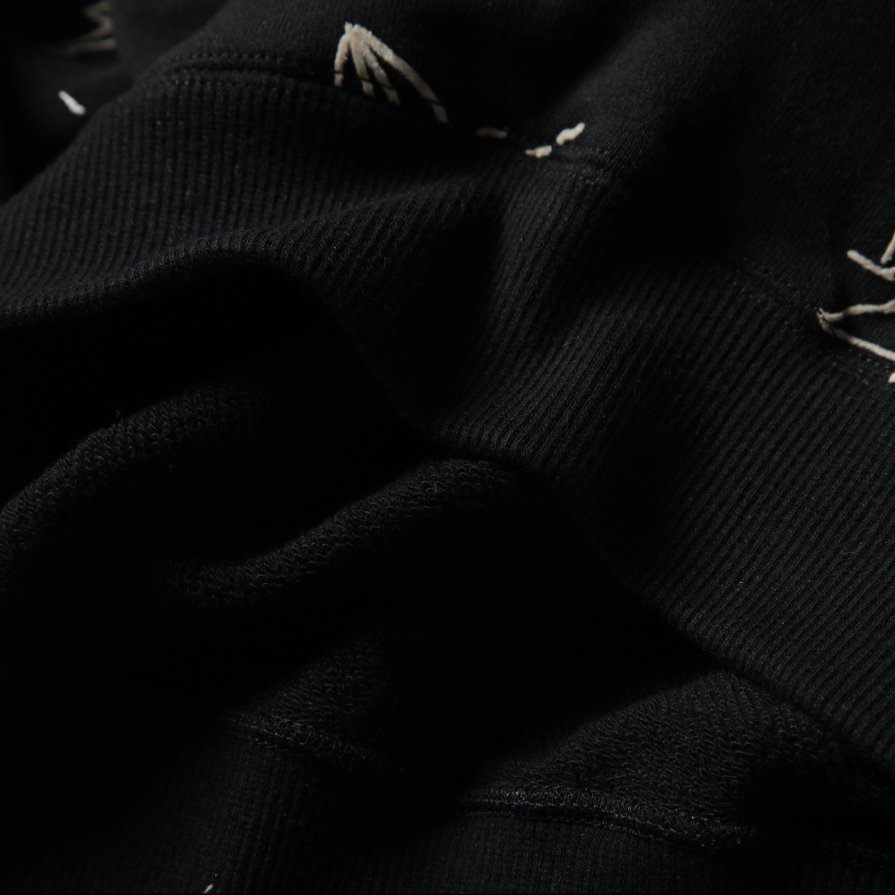 Porter Classic / ポータークラシック | FLOCKY SWEAT PARKA - Black 