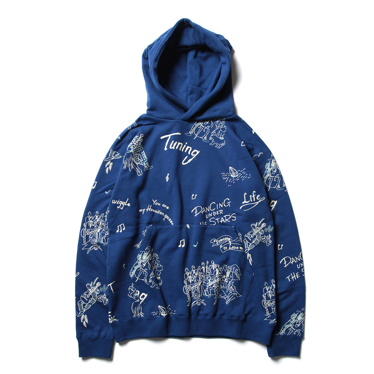 Porter Classic / ポータークラシック | FLOCKY SWEAT PARKA - Blue | 通販 - 正規取扱店 |  COLLECT STORE / コレクトストア