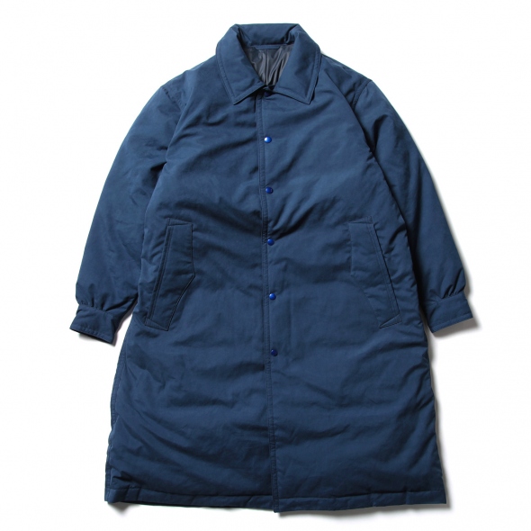 Porter Classic / ポータークラシック | WEATHER DOWN COAT - Navy