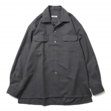 INTERIM / インテリム | HYPER BIG RUSTIC TROPICAL OPEN COLLAR