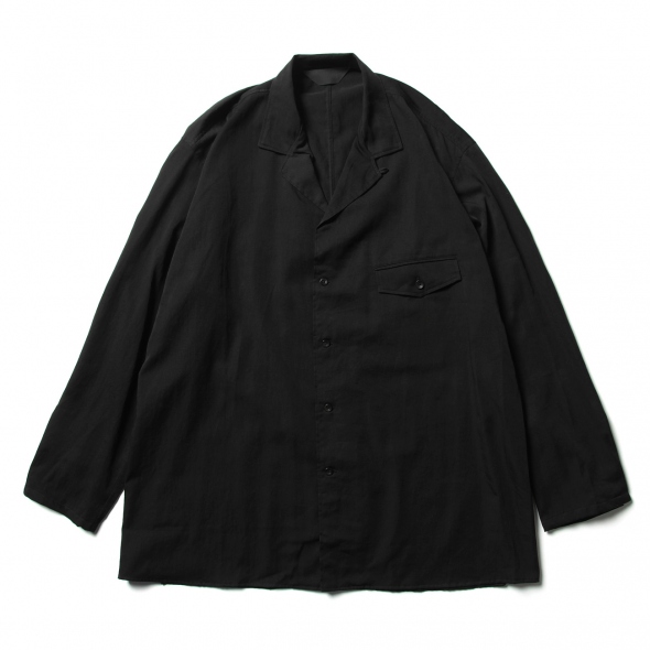 ESSAY エッセイ SIZE:3 CPO SHIRT 長袖シャツ ブラック ESSAY / エッセイ | SH-3 FIELD SHIRT - Black | 通販 - 正規取扱店