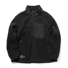 FreshService / フレッシュサービス | HEAVY FLEECE ZIP-UP JACKET - Black