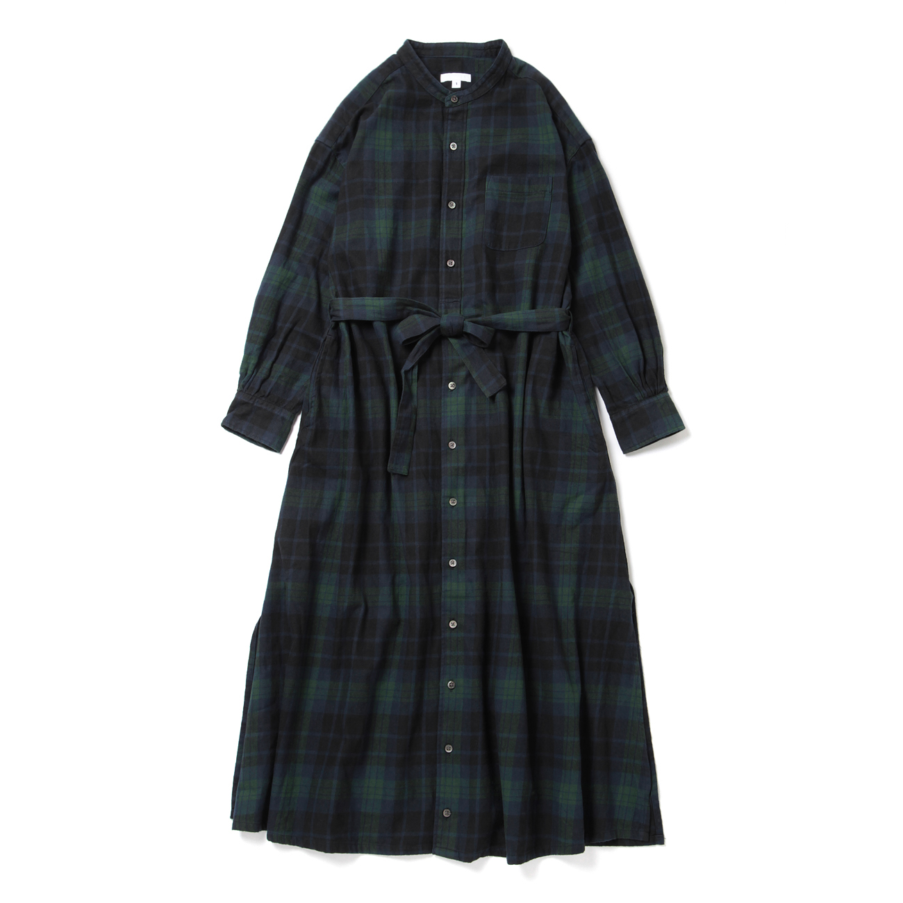 ENGINEERED GARMENTS / エンジニアドガーメンツ | Banded Collar Dress