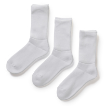 S.F.C Stripes For Creative / エスエフシー | 3P BASIC SOCKS - White