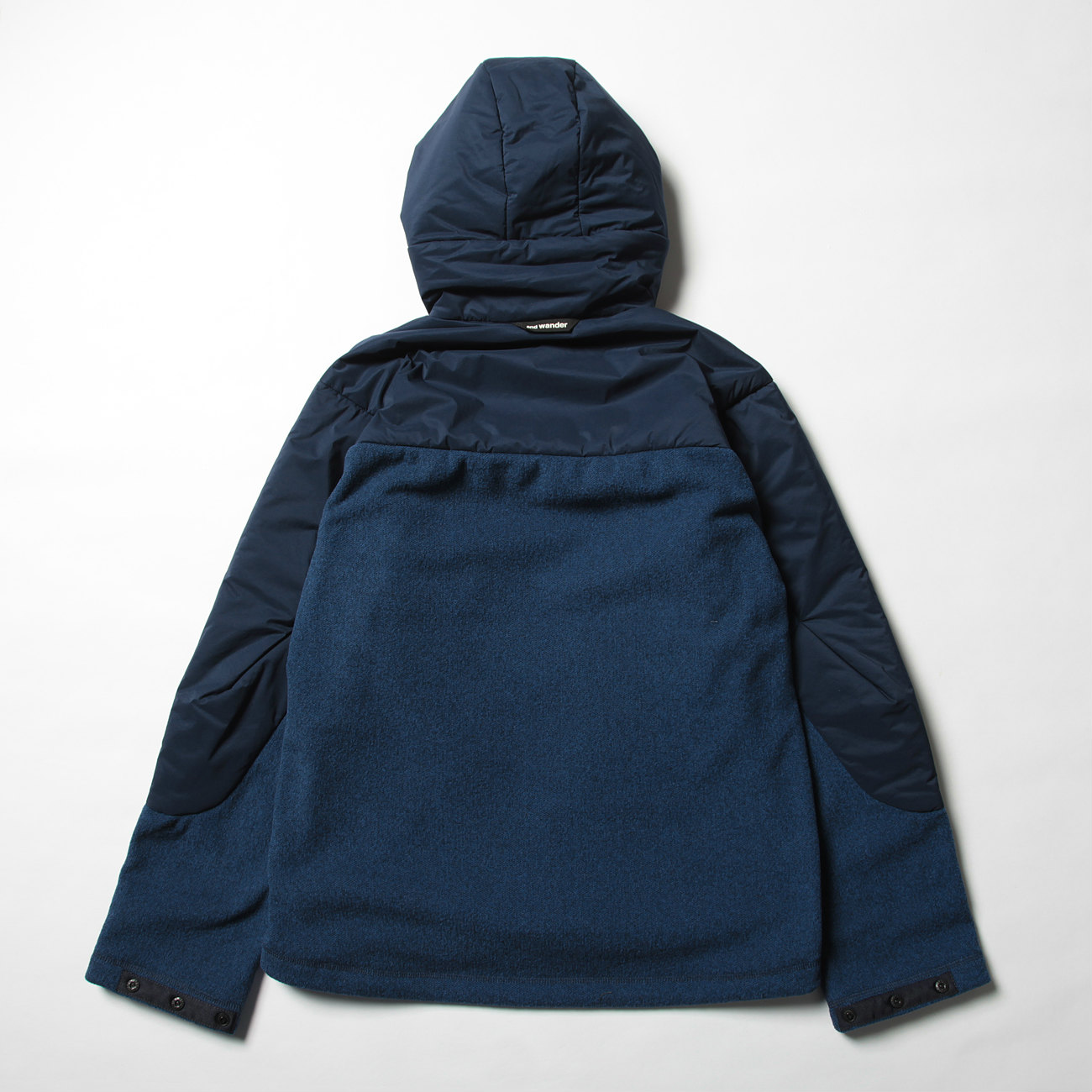 and wander / アンドワンダー | top fleece jacket - Navy | 通販