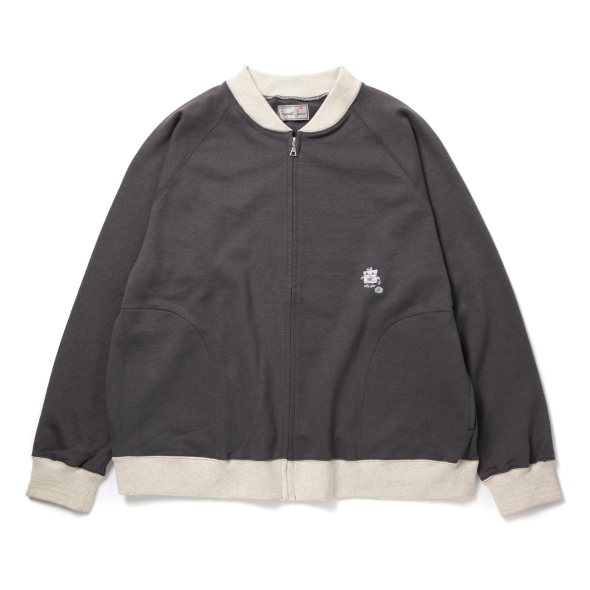 gourmet jeans / グルメジーンズ | FULL ZIP BOMBER - Charcoal | 通販