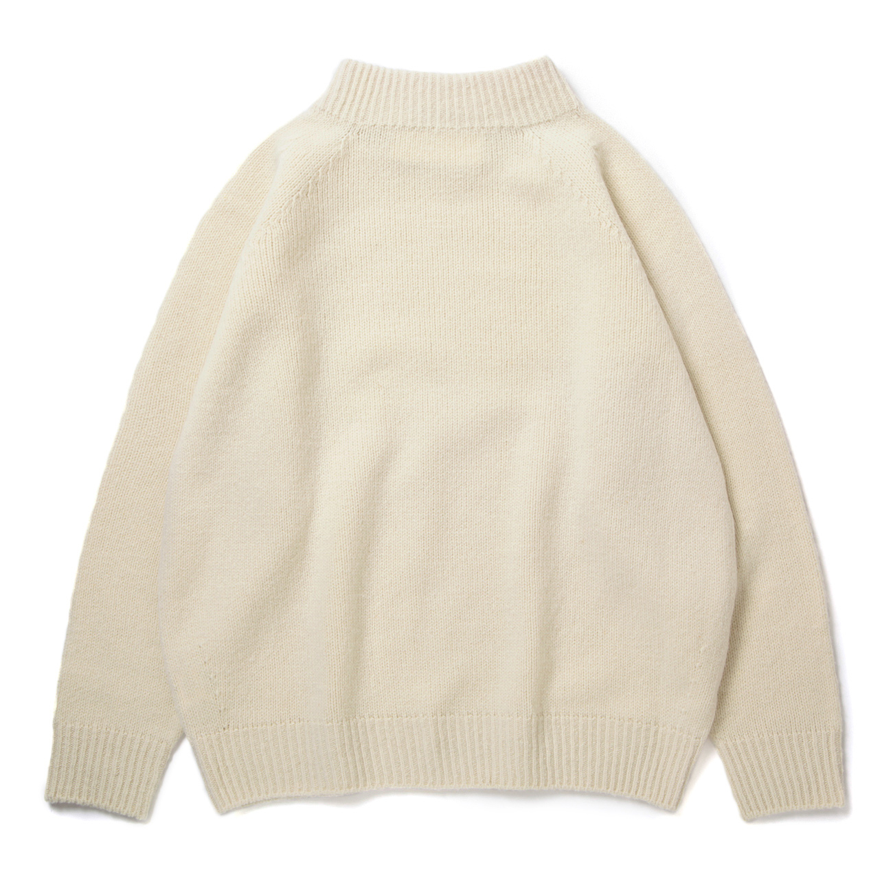 crepuscule / クレプスキュール | W/G Moc Neck L/S - Natural | 通販