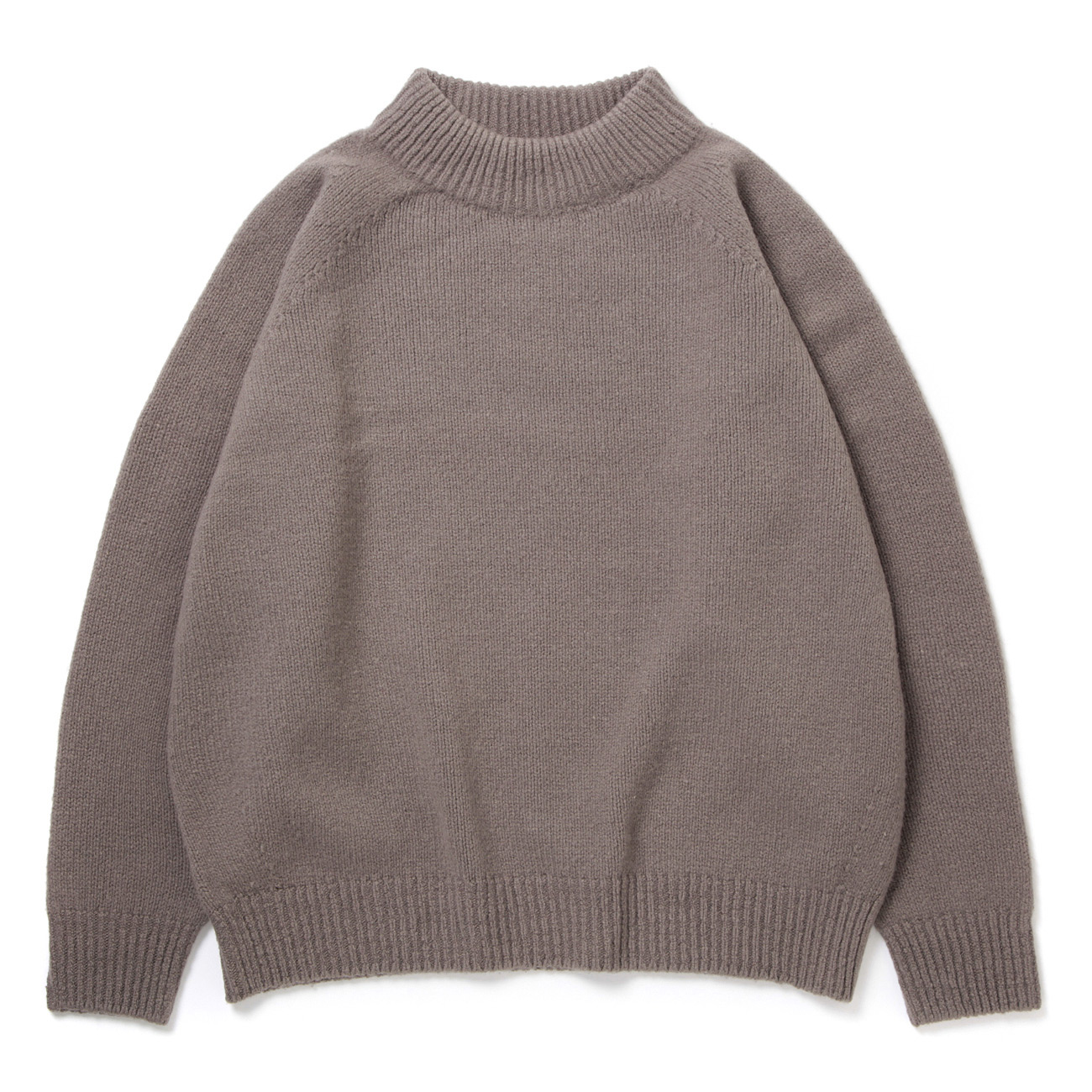 W/G Moc Neck L/S - Gray