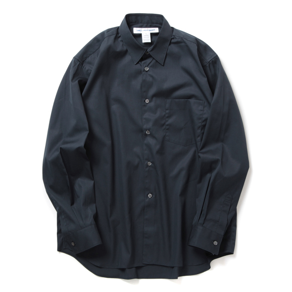 COMME des GARÇONS SHIRT ステンカラーコート S ネイビー 2025年最新】COMME des GARCONS メンズ ステンカラーコートの