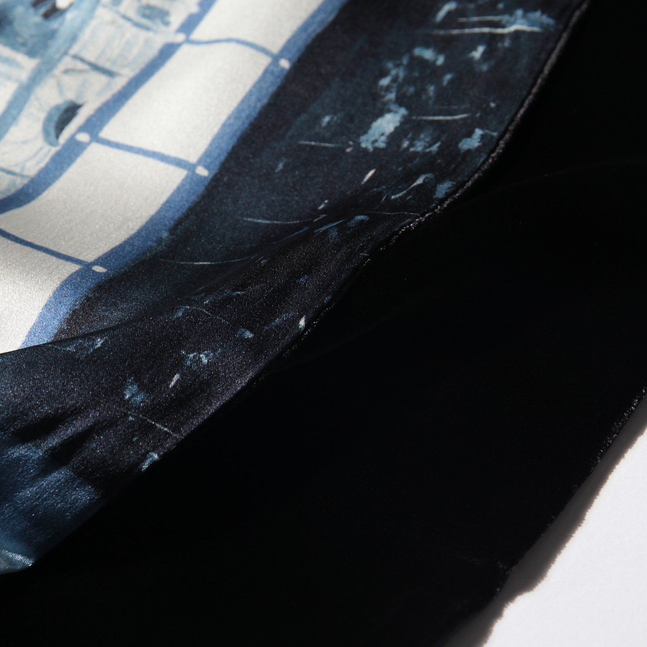 Porter Classic / ポータークラシック | SILK STOLE PARIS MIDNIGHT