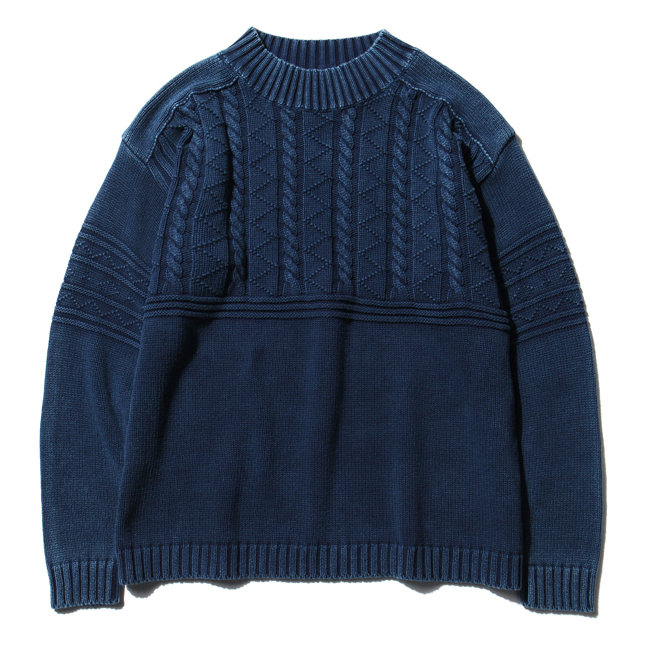 FISHERMAN KNIT 2018 - Blue