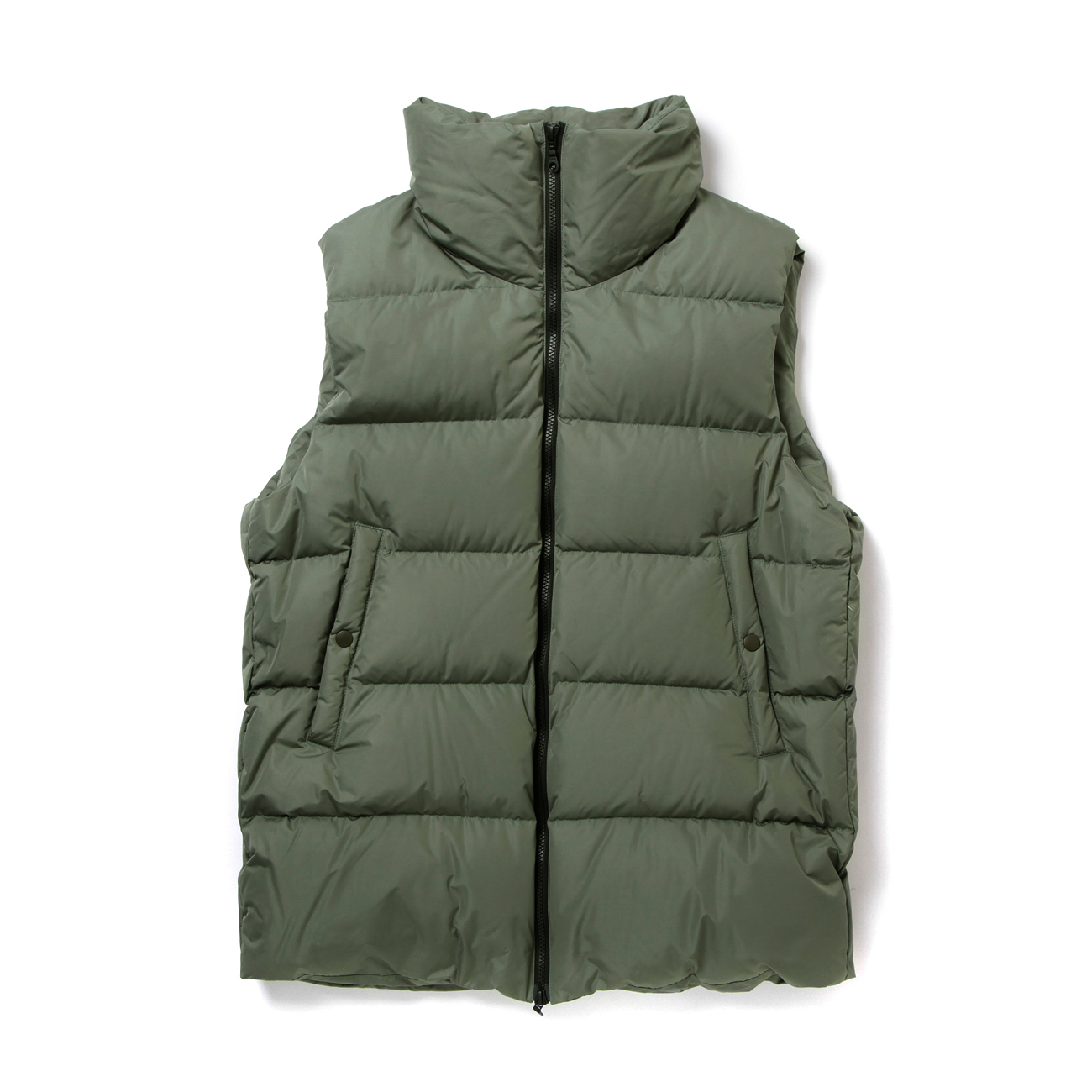 URU / ウル | POLYESTER DOWN - DOWN VEST - Olive | 通販 - 正規取扱