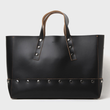 Hender Scheme / エンダースキーマ | assemble rectangle bag M - Black