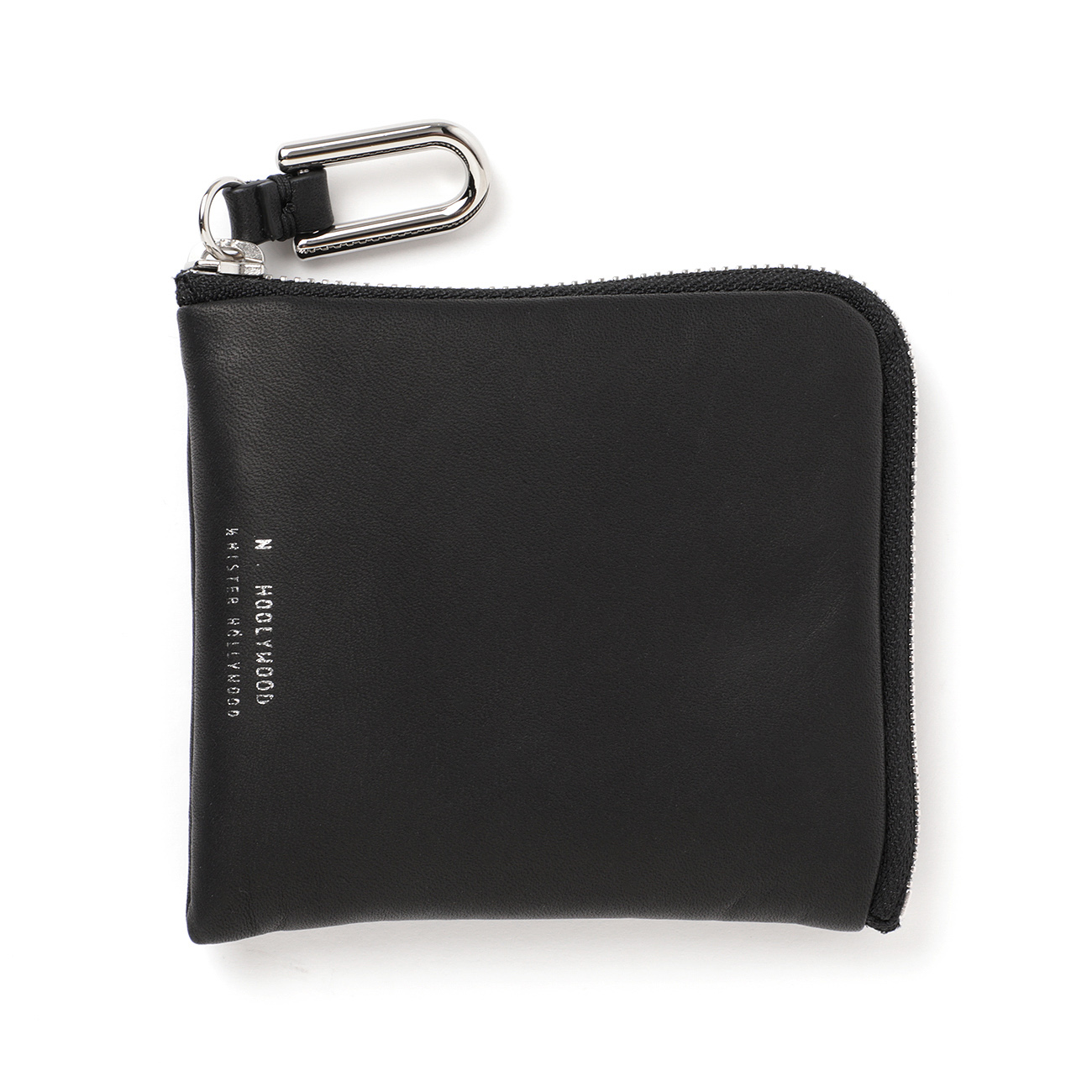 N.HOOLYWOOD / エヌハリウッド | 2252-AC14-peg L ZIP WALLET - Black