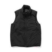 South2 West8 / サウスツーウエストエイト | Insulator Vest - Poly Peach Skin - Black