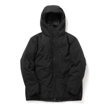 South2 West8 / サウスツーウエストエイト | Insulator Zipped Parka - Poly Peach Skin - Black