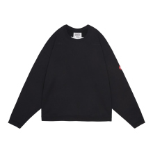 C.E / シーイー | SOLID LOOSE CREW NECK - Black