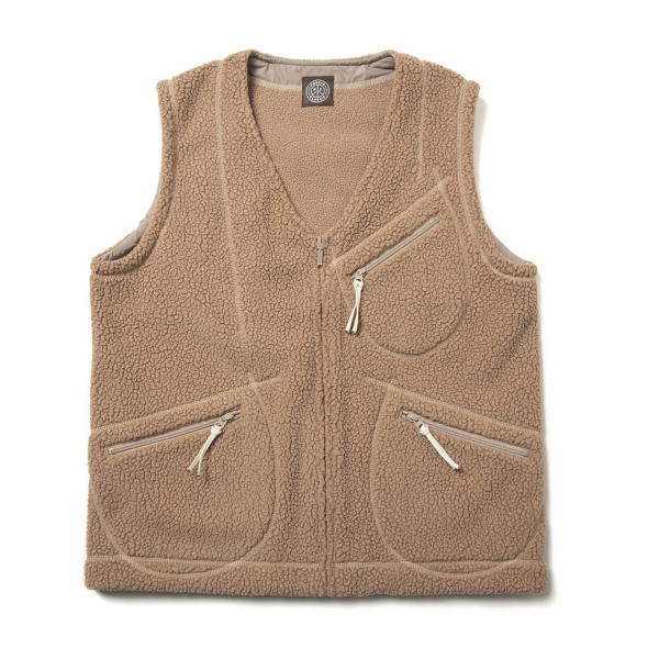 Porter Classic / ポータークラシック | FLEECE ZIP VEST (POLARTEC