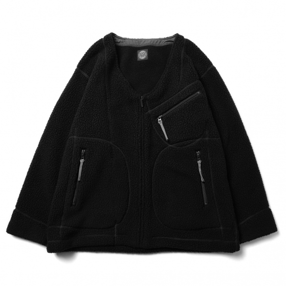 Porter Classic / ポータークラシック | FLEECE ZIP CARDIGAN