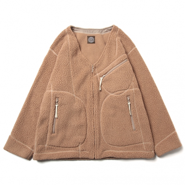 Porter Classic / ポータークラシック | FLEECE ZIP CARDIGAN