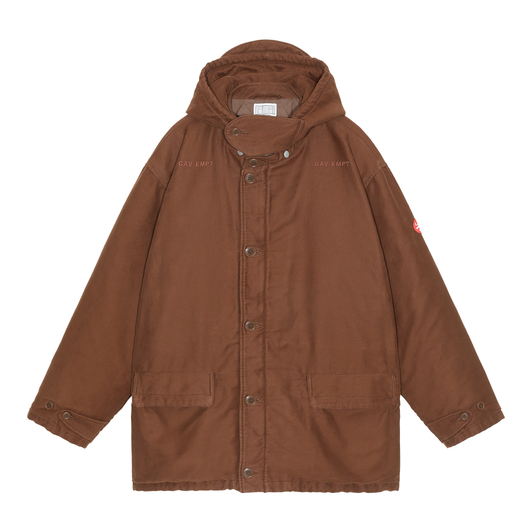 C.E / シーイー | COTTON DETACH HOOD JACKET - Brown | 通販 - 正規