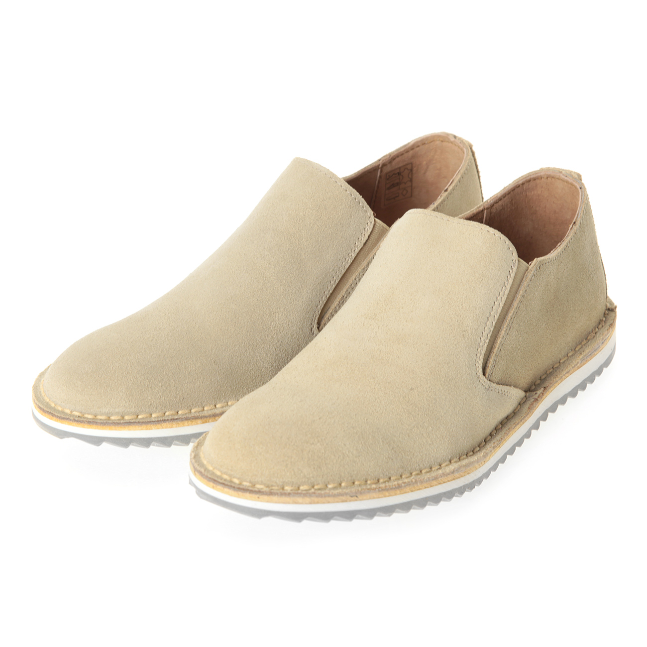 NEPENTHES / ネペンテス | Nepco Footwear - Ripple Sole Suede Slip 