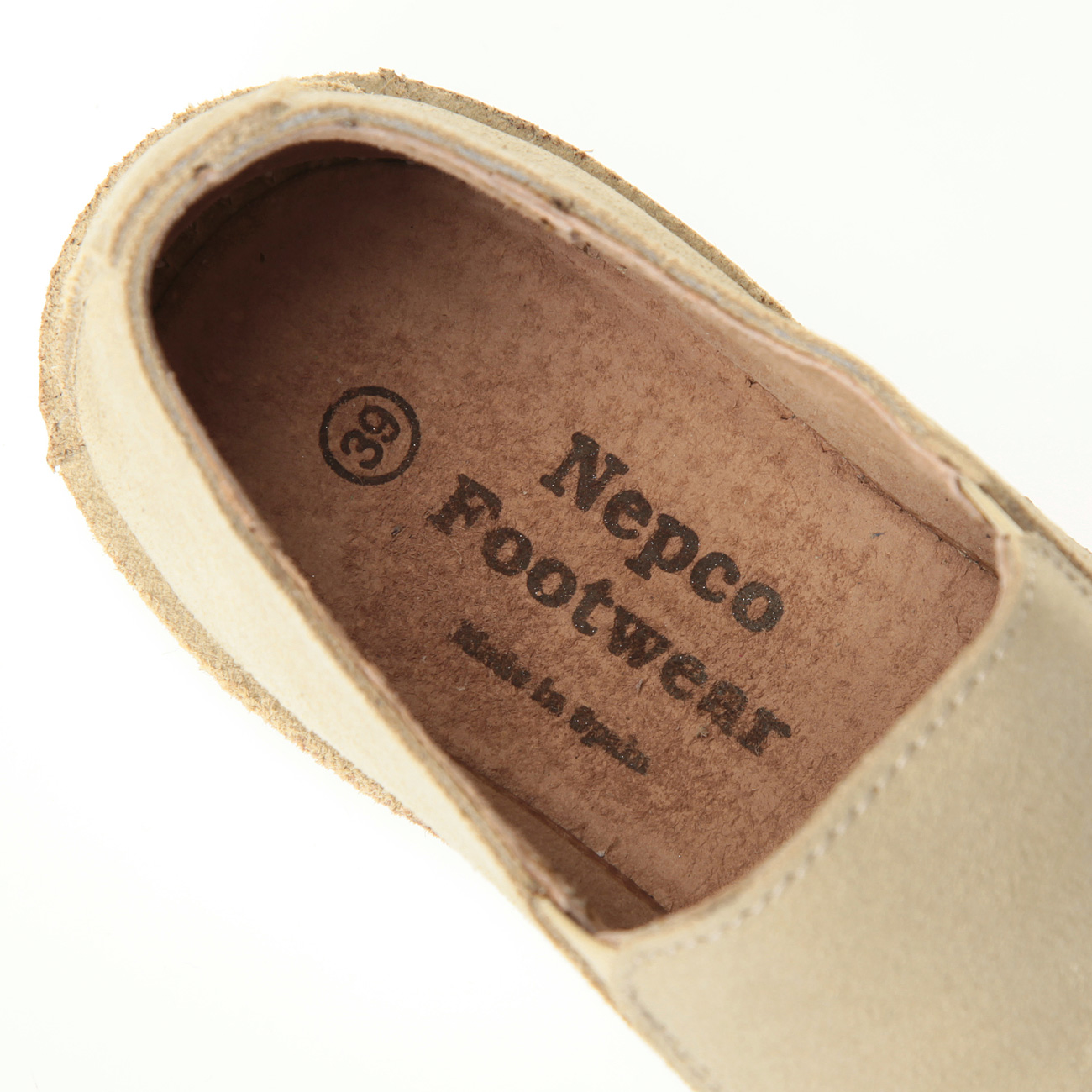 NEPENTHES / ネペンテス | Nepco Footwear - Ripple Sole Suede Slip 