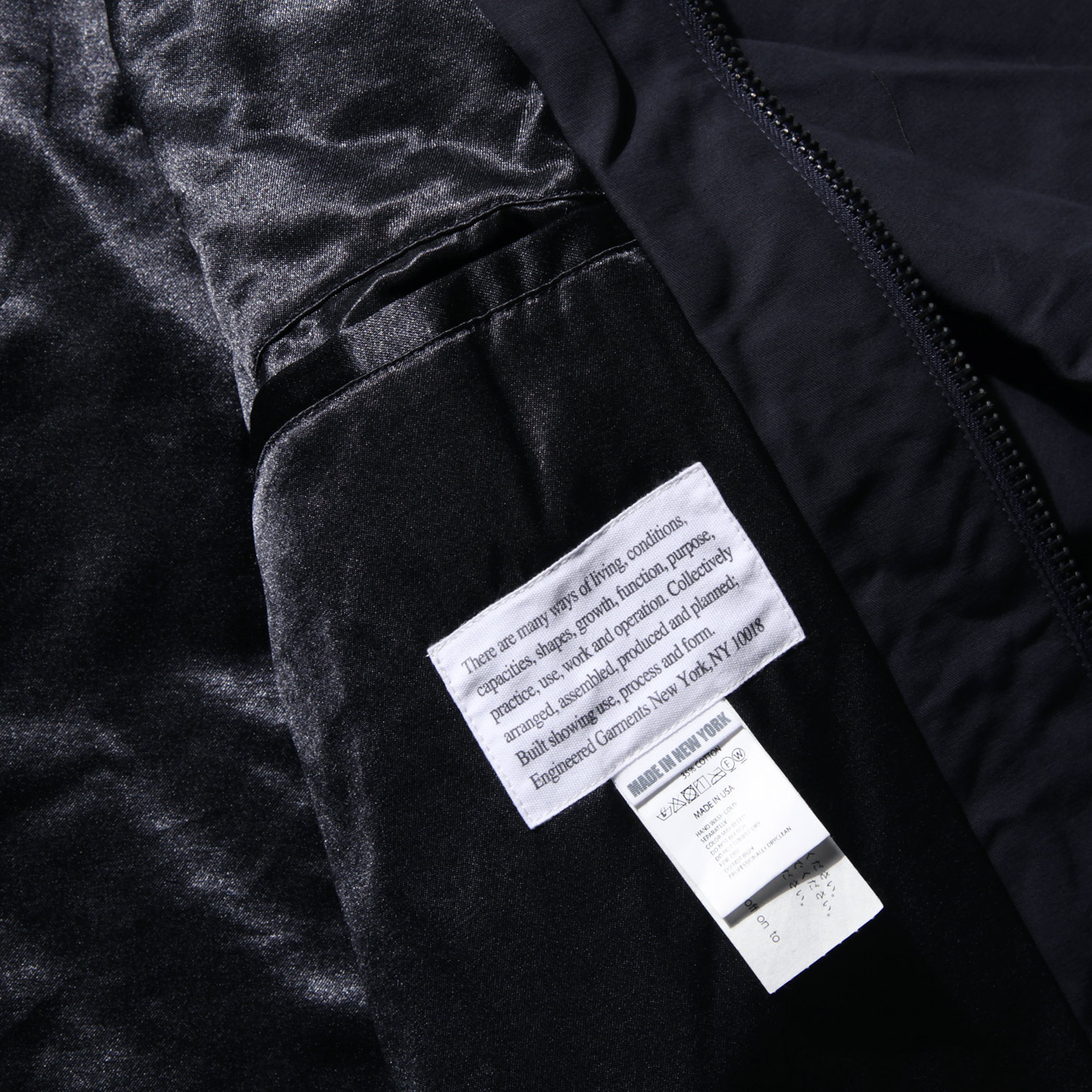 ENFOLD TAILOR JACKET　専用ガーメント付き ENFOLD(エンフォルド) 2025SS アテナニットタフタブルゾン