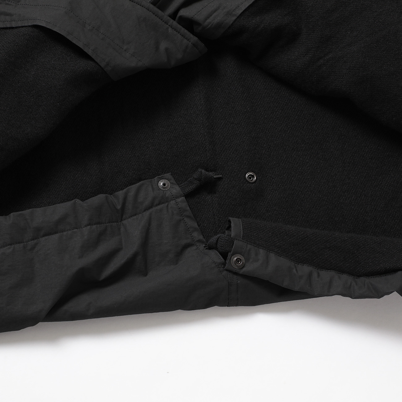 COMOLI / コモリ | コットンナイロン ミリタリーフーデッドコート