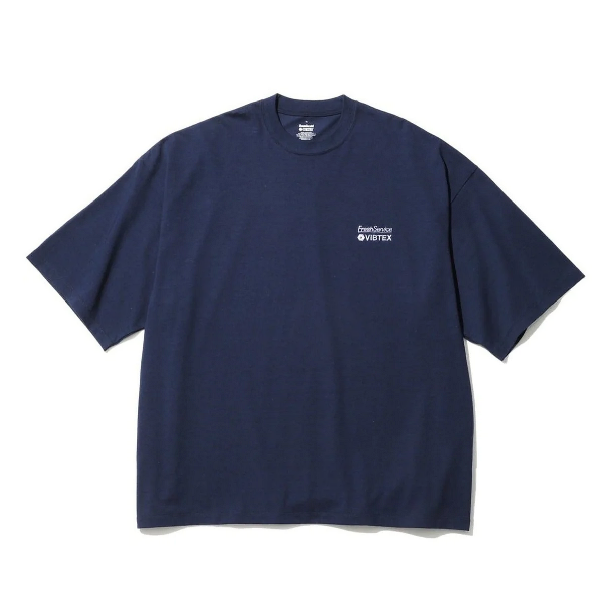 VIBTEX for FreshService S/S CREW NECK TEE - Navy