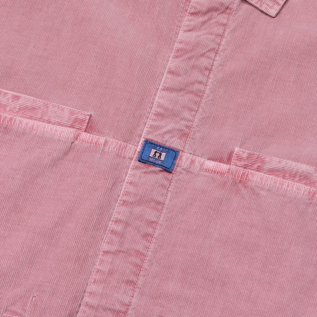 C.E / シーイー | OVERDYE CORD DESIGN BIG SHIRT - Pink | 通販