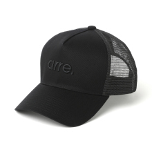 arre. / アレ | STANDARD MESH CAP (ユニセックス) - Black × Black