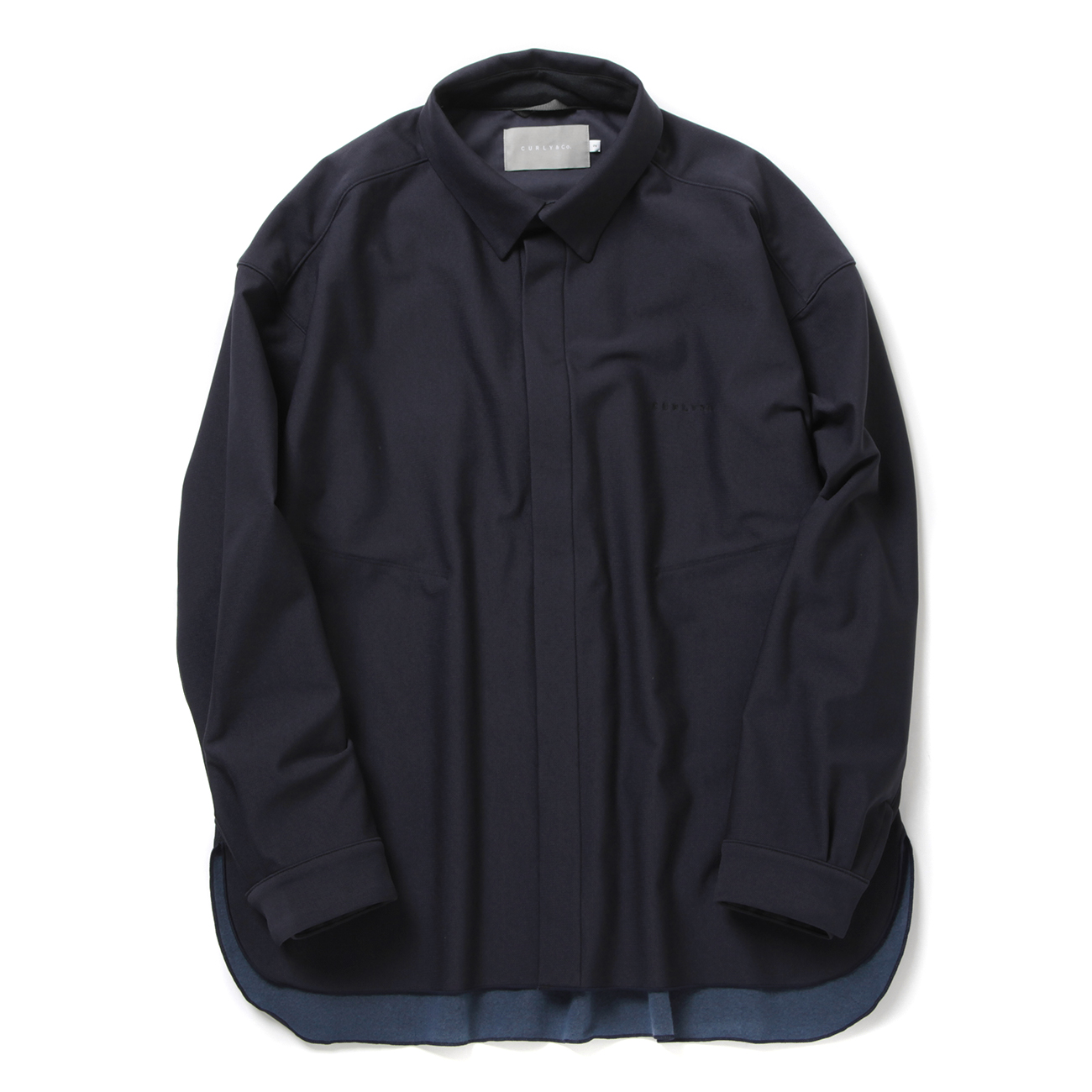 CURLY / カーリー | SNAP-DOWN COLLAR WARM SHIRT - Navy | 通販 - 正規取扱店 | COLLECT  STORE / コレクトストア