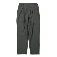 WARM TAPERED PANTS - Charcoal