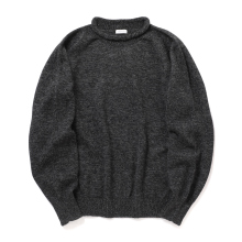 crepuscule / クレプスキュール | W/G Alpaca Pullover - Black