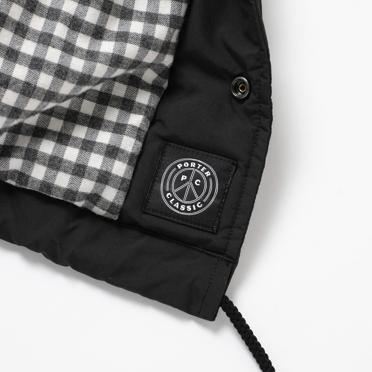 Porter Classic / ポータークラシック | WEATHER COACH JACKET - Black