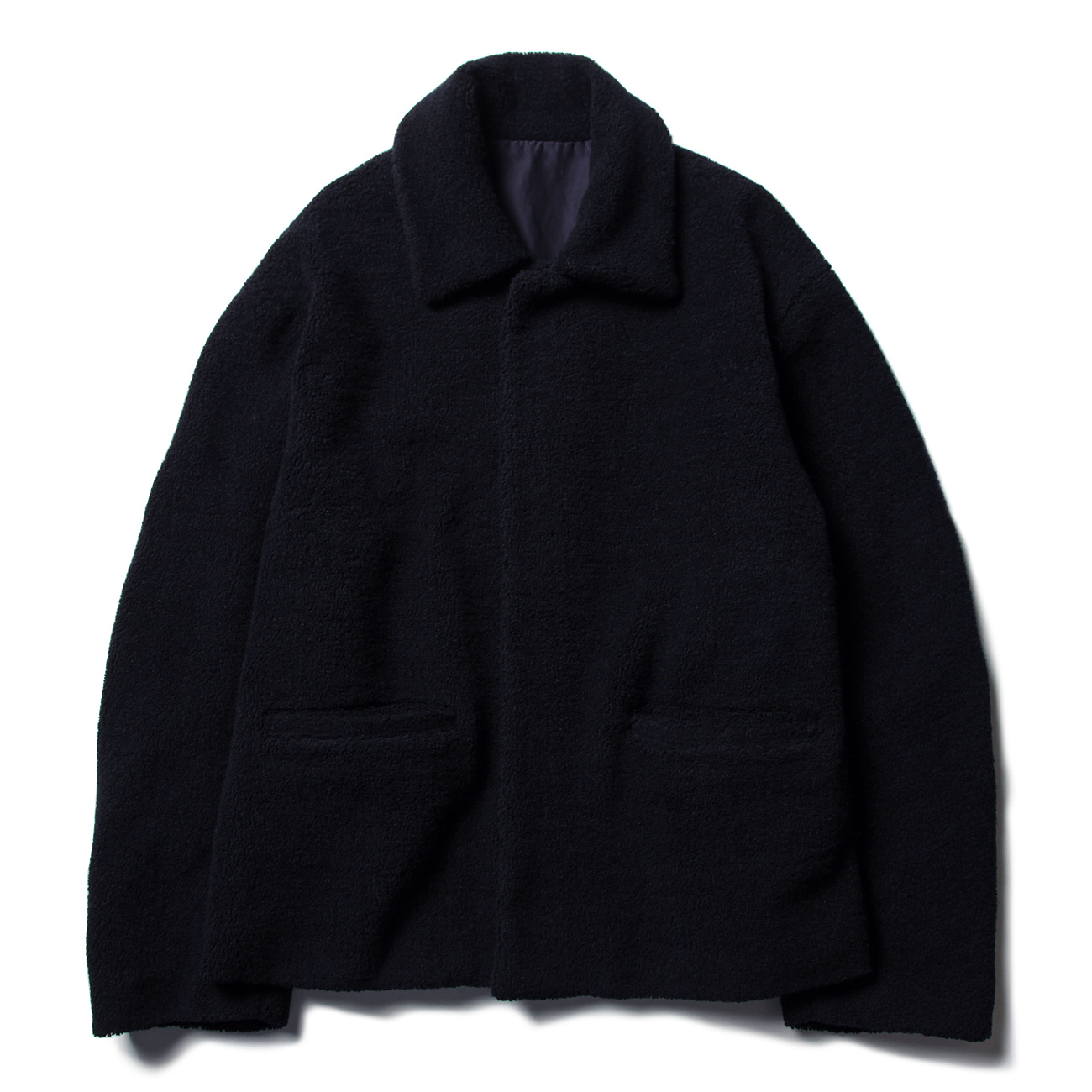 URU / ウル | WOOL BOA BLOUSON - Navy | 通販 - 正規取扱店 | COLLECT  