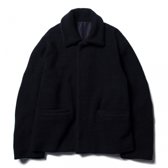URU / ウル | WOOL BOA BLOUSON - Navy | 通販 - 正規取扱店 | COLLECT