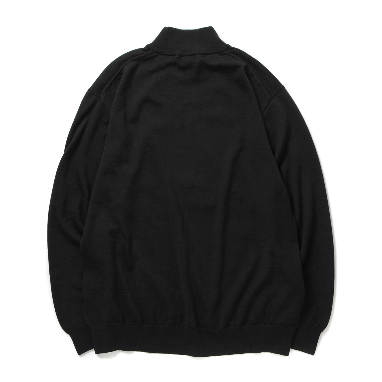 GIM / ジム | 12G Extra Fine Merino Wool Washable Mock Neck Sweater