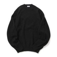 MAATEE&SONS / マーティーアンドサンズ | SHET和紙 P/O SWEATER - Black