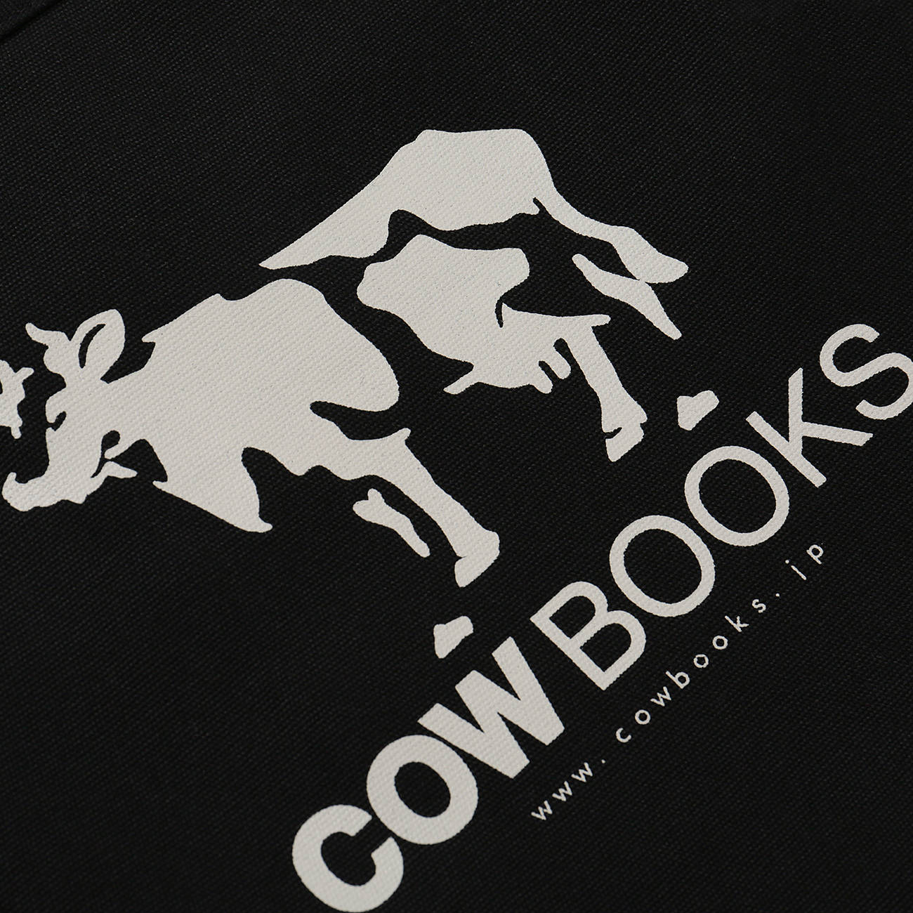 COW BOOKS / カウブックス|Logo Tote Bag - Black | 通販 - 正規取扱店