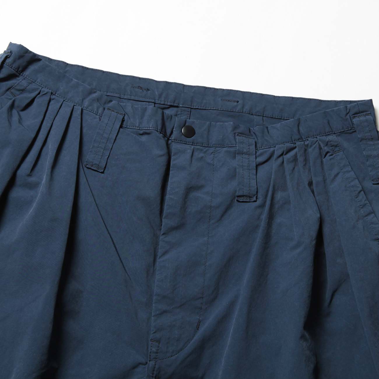 Porter Classic / ポータークラシック | WEATHER JAZZ PANTS - Navy