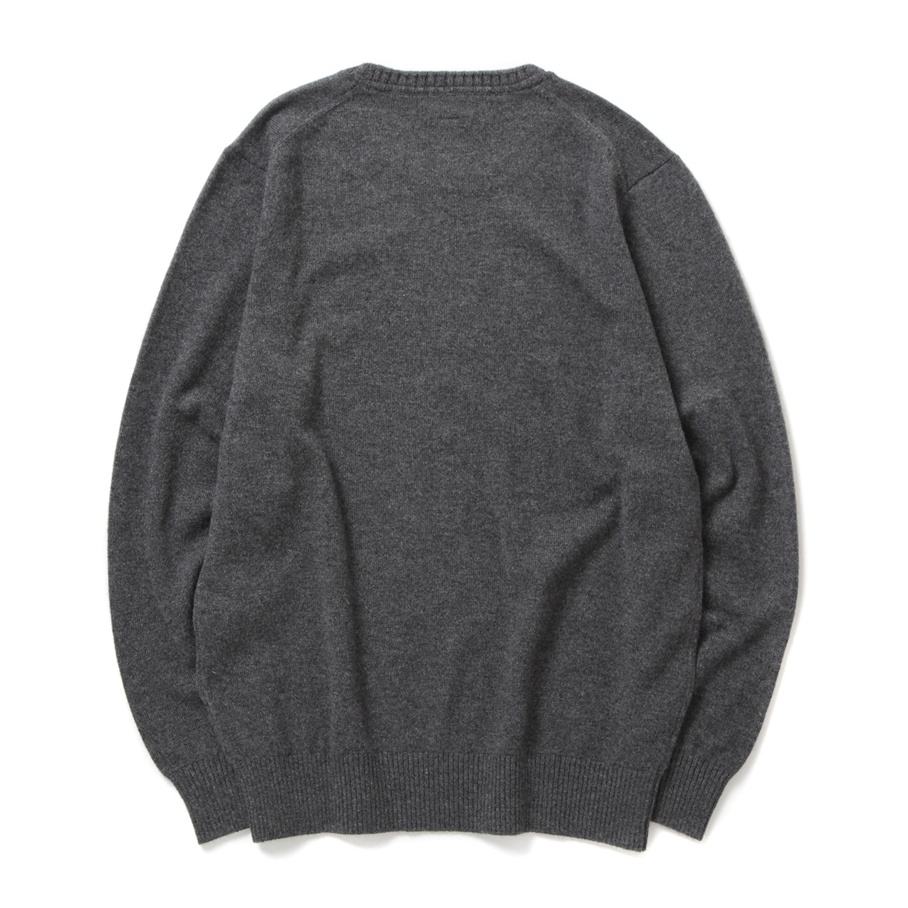 GIM / ジム | 10G カシミヤ 天竺クルーネック - Charcoal | 通販