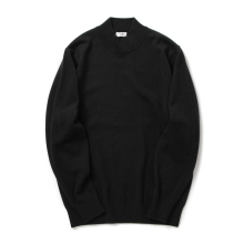 GIM / ジム | 10G Cashmere Mock Neck - Black