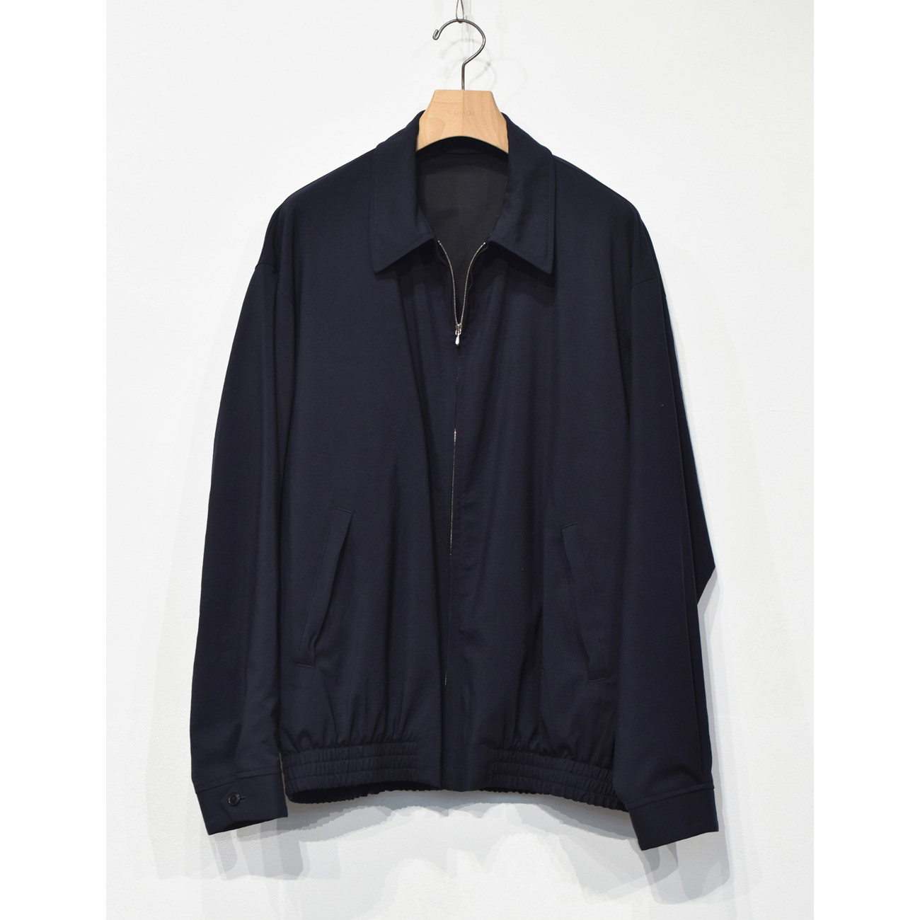 COMOLI / コモリ | ウール スイングトップ - Navy | 通販 - 正規取扱店