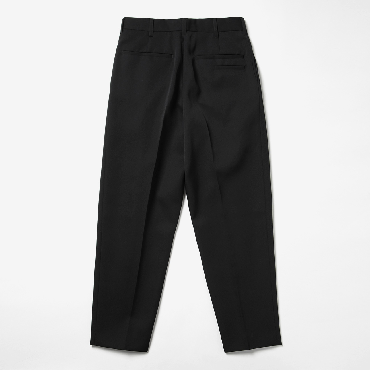 MARC / Tuck Tapered Pants - Black