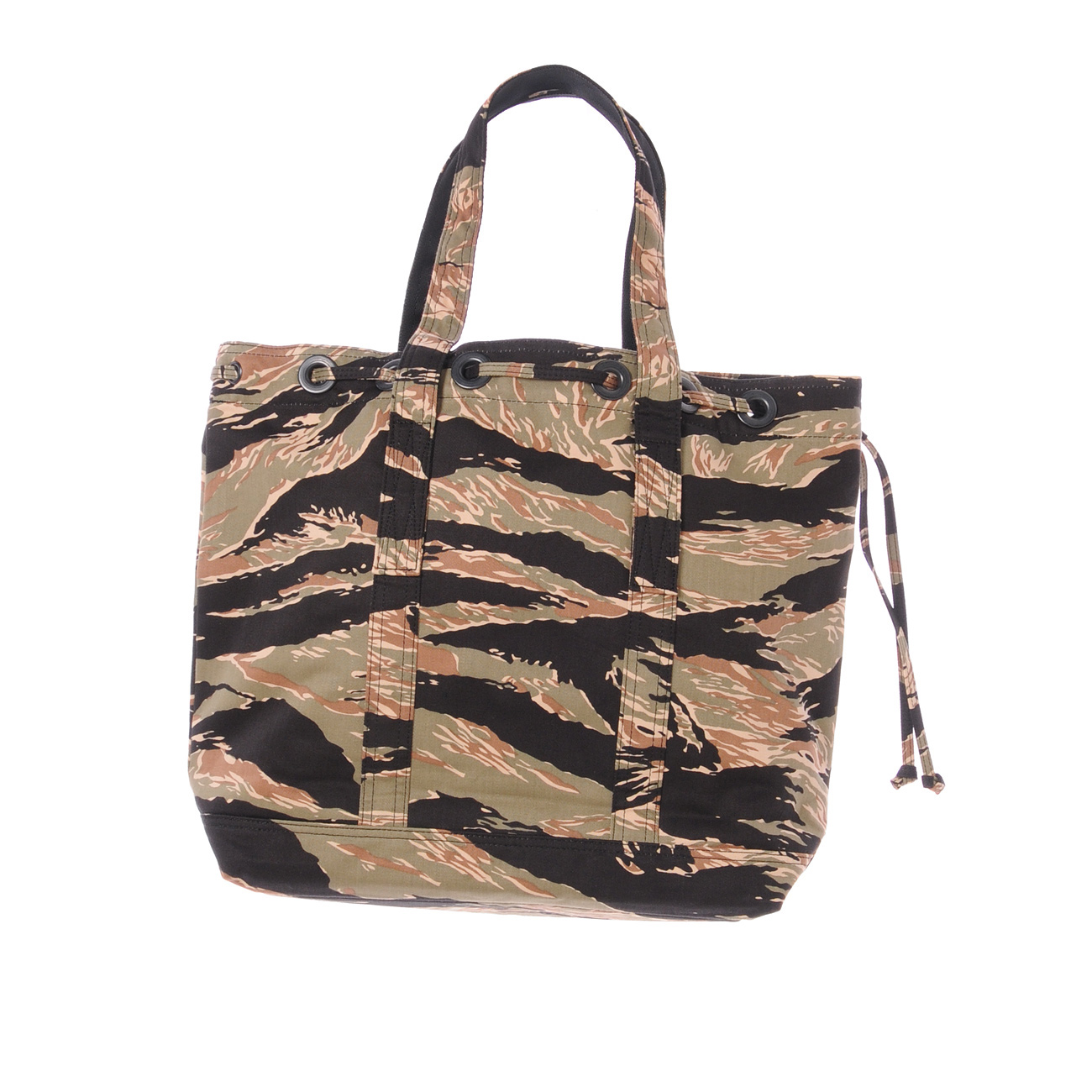 Porter Classic / ポータークラシック|CAMOUFLAGE TOTE BAG - Black