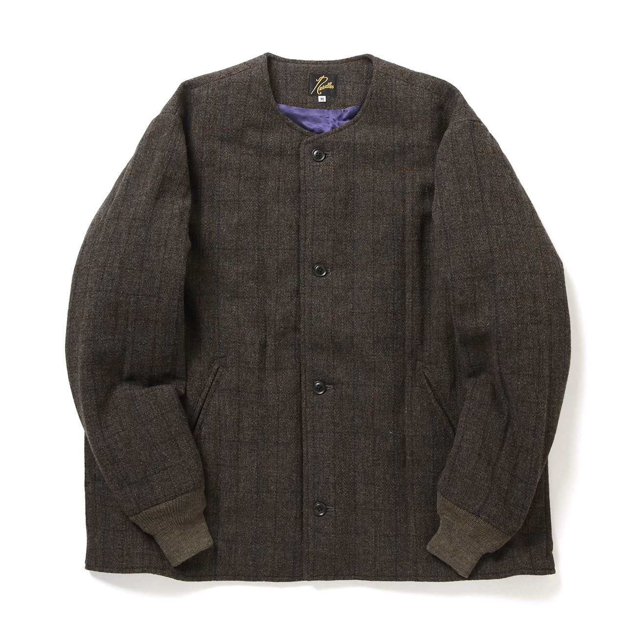 Needles / ニードルズ | Quilted Crew Neck Jacket - Wool Needles / ニードルズ | Quilted Crew Neck Jacket - Wool